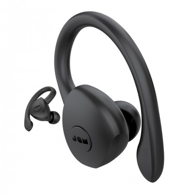 TWS Athlete Earbuds - Black Hero Wide